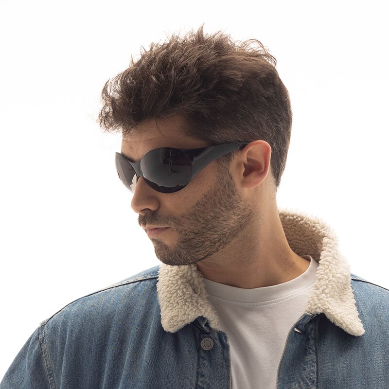 Best VIKING 1973 Black Lens Sunglasses | TheFlyShades