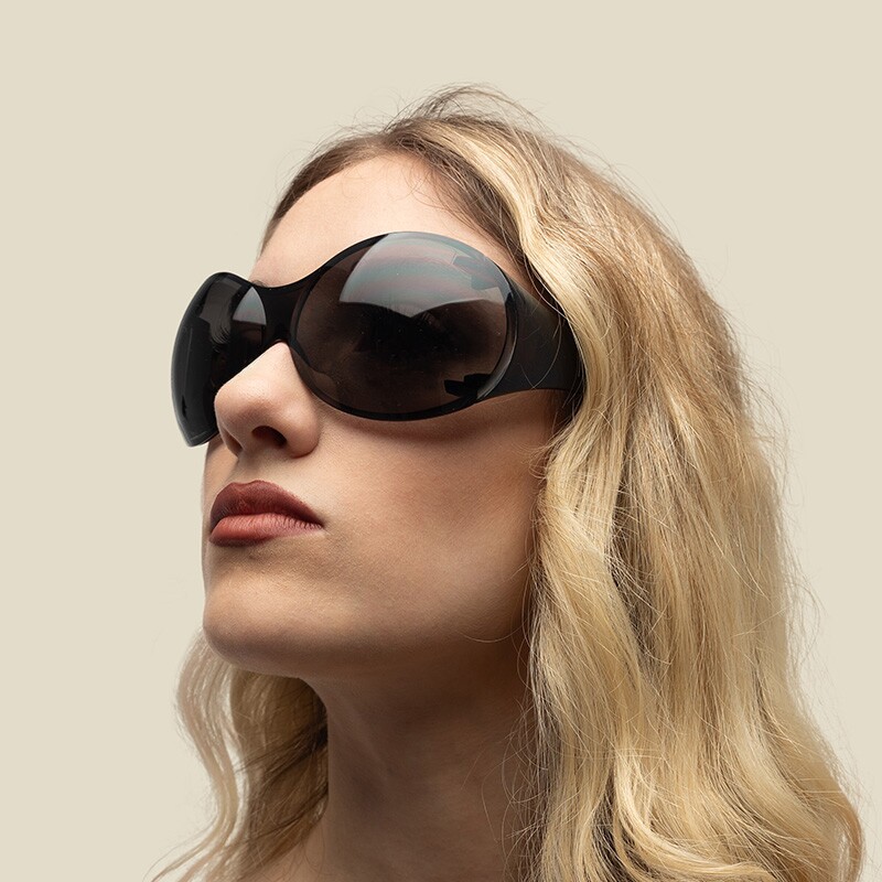 Best VIKING 1973 Black Lens Sunglasses | TheFlyShades